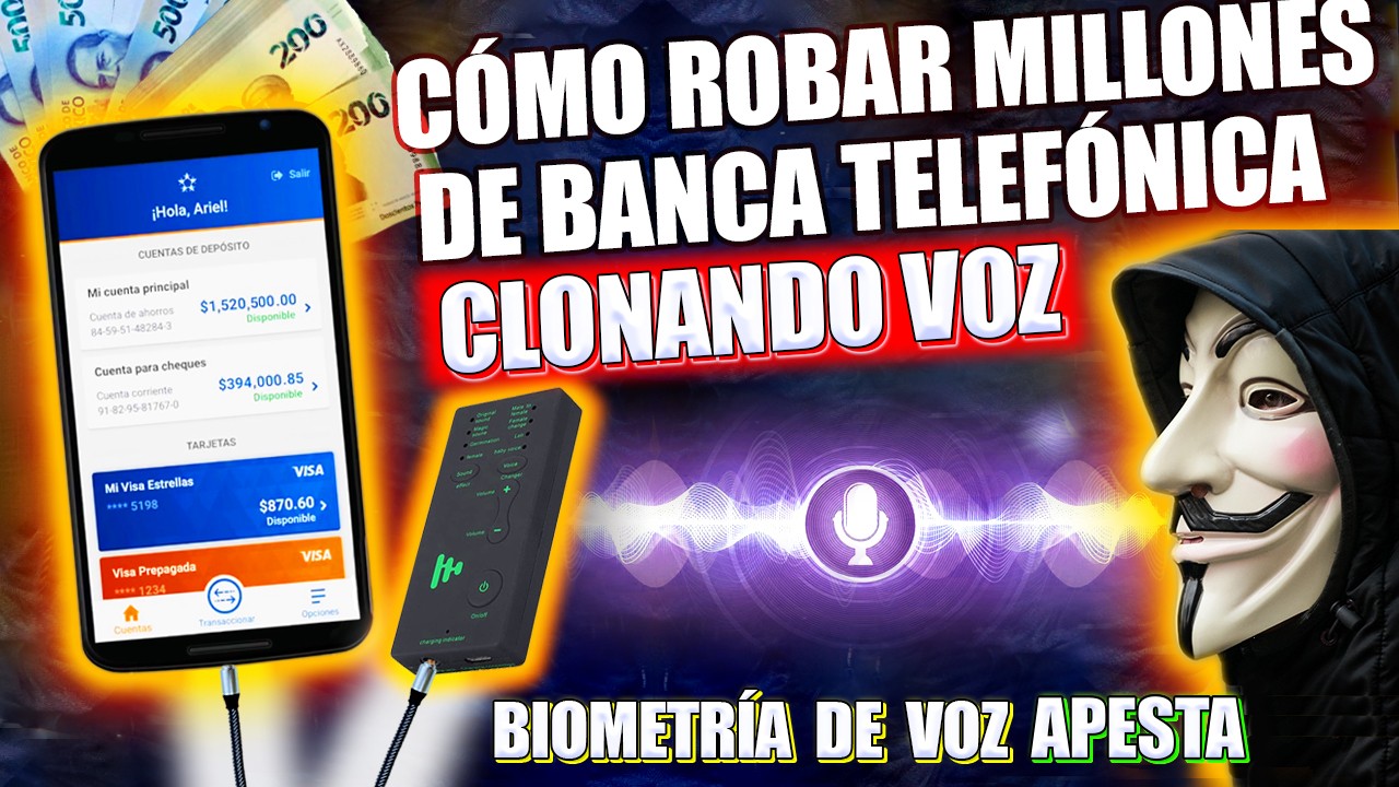 reconocimiento de voz clonar voz biometria de voz